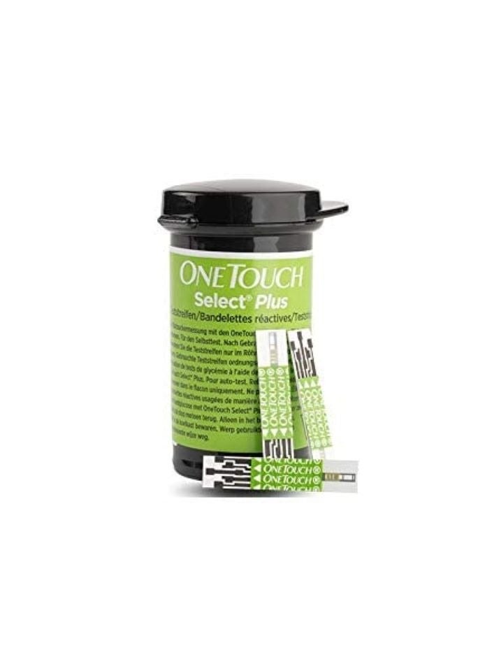 ONETOUCH Select Plus Blood Glucose Test Strips Pack of 50 - Image 2