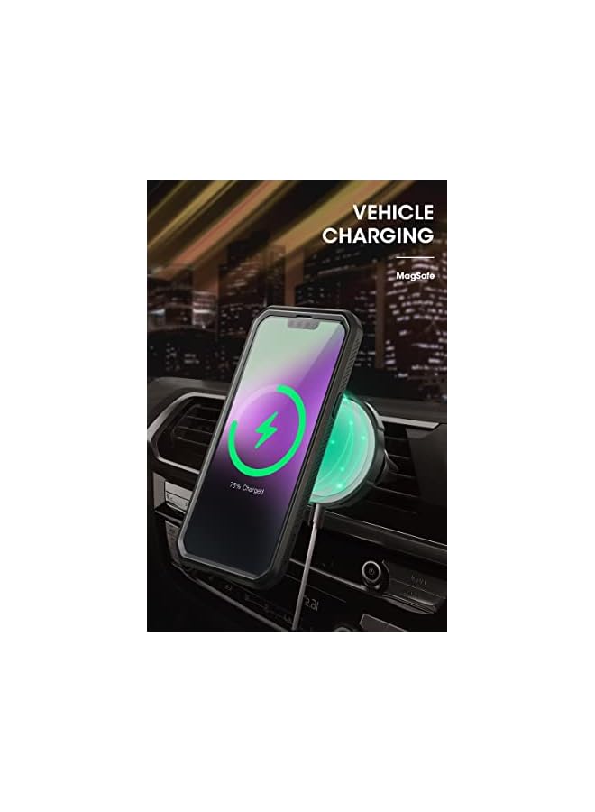 سوبكيس حافظة Unicorn Beetle Pro Mag لهاتف iPhone 14 Plus 6.7 بوصة، متوافقة مع حافظة MagSafe المتينة لكامل الجسم مع واقي شاشة مدمج ومسند ومشبك حزام - Image 4