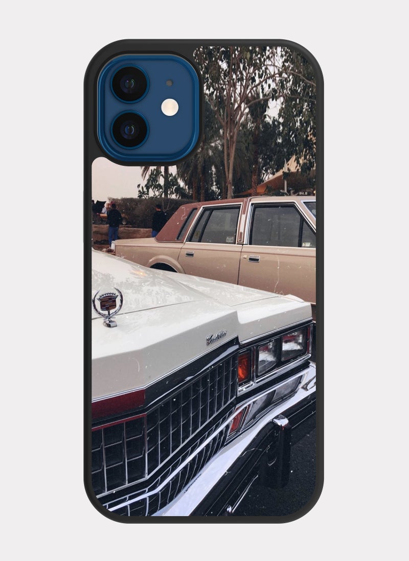 بكسلات كفر ايفون 12 كاديلاك ديفيل ابيض - Image 1