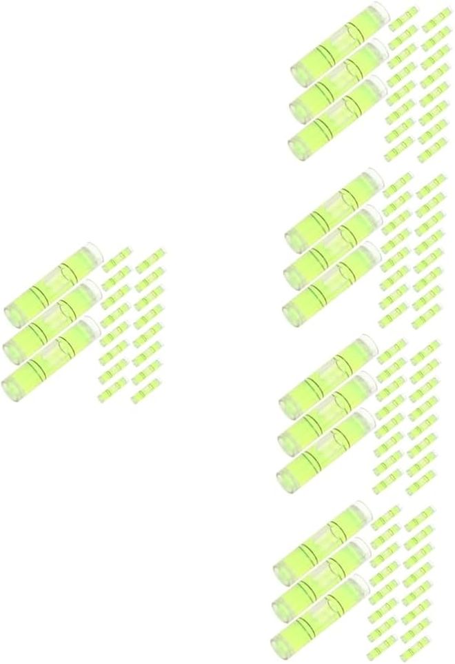 Spirit Level Bubble Tool Set 5Pcs 4x1cm For Household DIY Leveling Ruler - Image 1