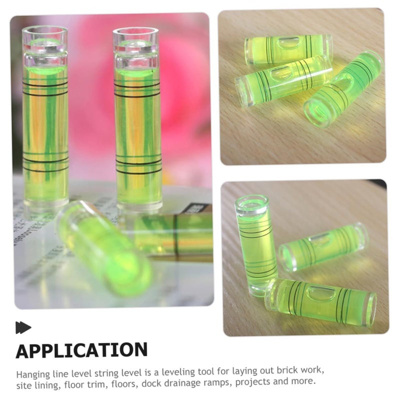 Spirit Level Bubble Tool Set 5Pcs 4x1cm For Household DIY Leveling Ruler - Image 5
