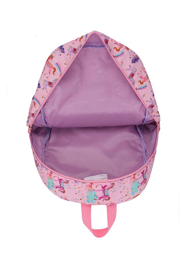 CUBS Unicorn Print Waterproof Kids 28L Glittery Backpack with zip closure Ideal for 6-12 years girls - Image 4