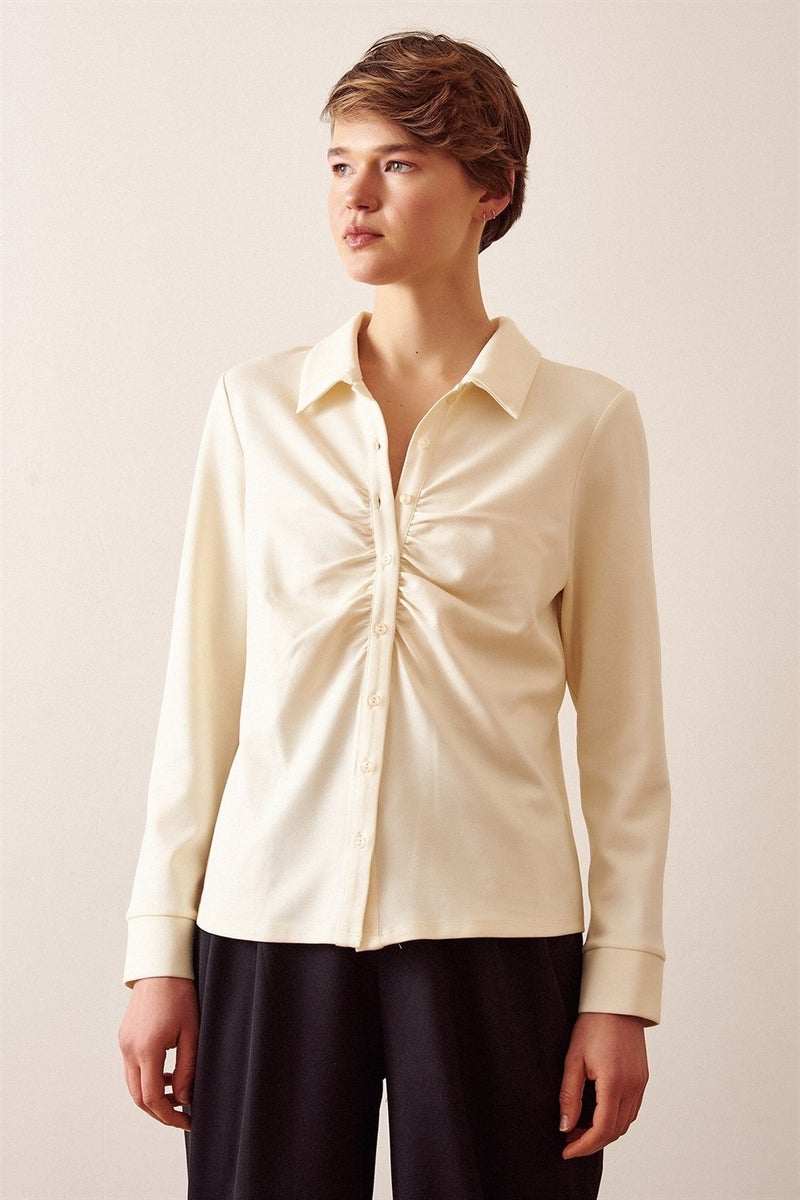 Never More Drawstring Shirt - Image 2