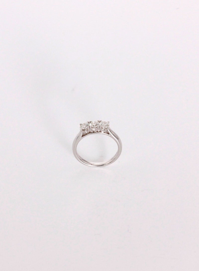 MIKURA Ring, Gold Color, 18KW, SI Clarity, 3D  - Image 2
