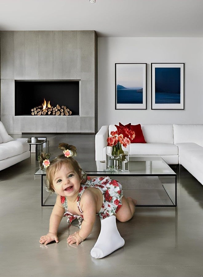 SUNBEET ربطات شعر صنبيت مع ملصقات شخصيات كرتونية، ربطات شعر مطاطية مرنة، إكسسوارات شعر | تصميم أنيق للأطفال الصغار | متعددة الألوان للفتيات الصغيرات والأطفال (20 ربطة، متعددة الألوان) - Image 2