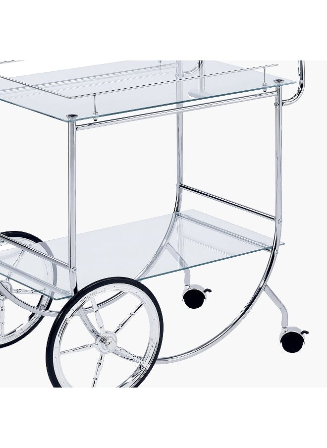 Home Box Josephine 2-Tier Serving Trolley  - Image 5