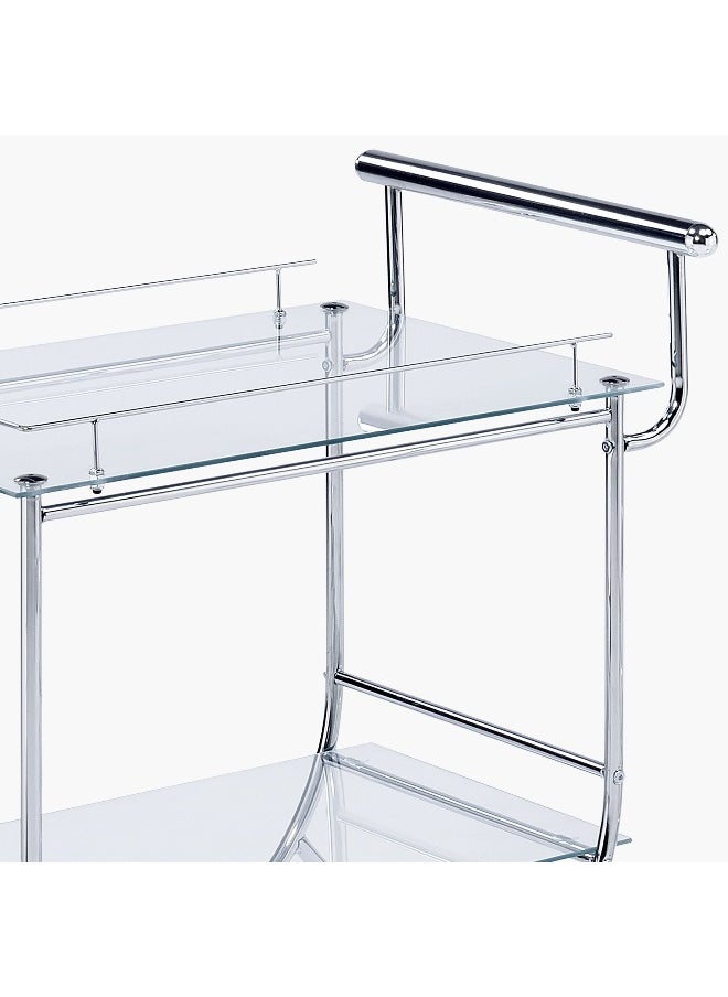 Home Box Josephine 2-Tier Serving Trolley  - Image 4
