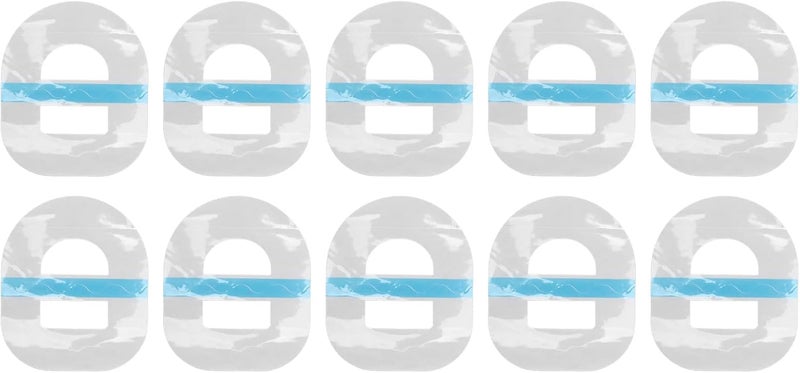 كلاراكو ١٠ قطع من الرقعة اللاصقة للمستشعر، أغطية لاصقة لتثبيت المستشعر، رقعة لاصقة مقطوعة مسبقًا - Image 1