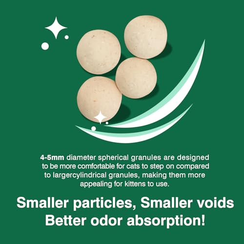 IMMCUTE Cat Litter Pellets 9 lbs, Generic Litter Pellets Refills Exclusively for Dual-Layer Litter Box Systems, Dehydrating, Zeolite, Long-Lasting Odor Control Non-climping, Not Low-Tracking - Image 3