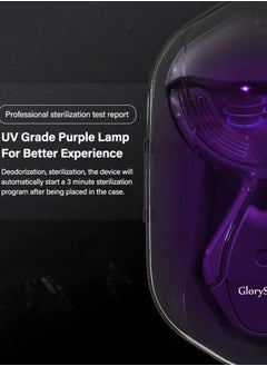 GlorySmile Powerful Teeth Whitening Kit LED Light Teeth Whitening Pen Blue Rechargeable LED Light Effective for Sensitive Teeth Comfortable and Accelerated Teeth Whitening 7Shades Whiter Teeth Whitening Device Kit  - Image 2