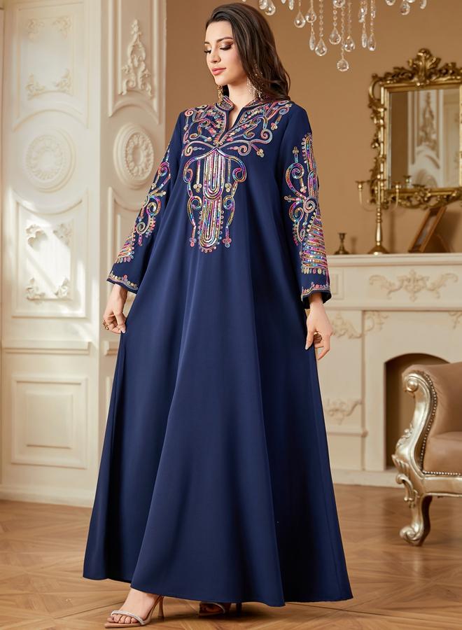 Take Two Women Sequin Handwork Jalabiya - Image 1