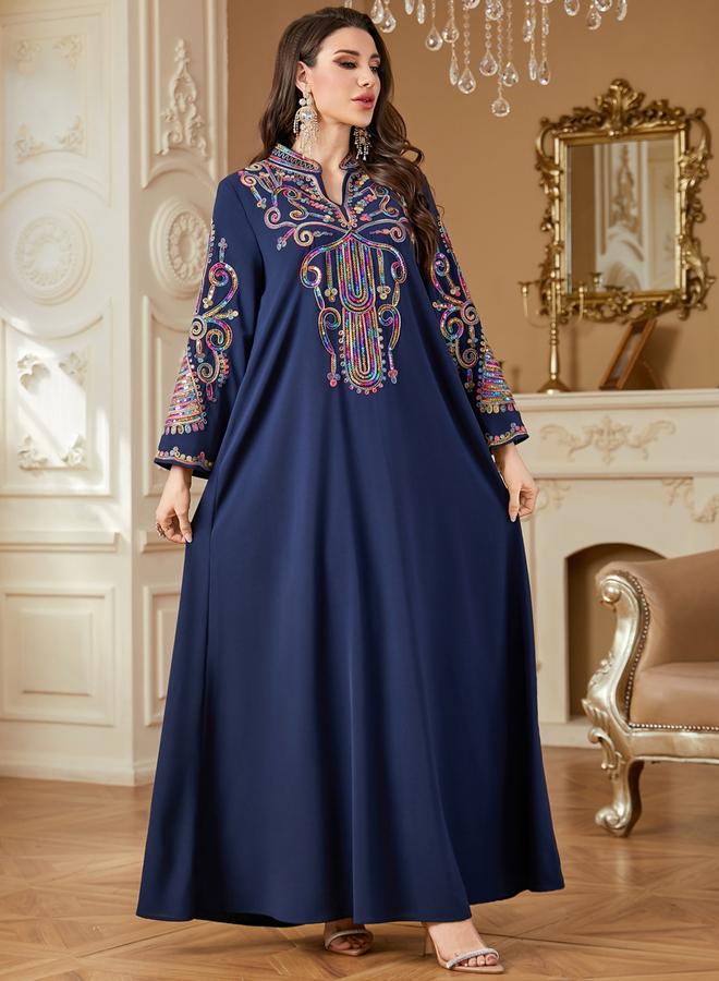 Take Two Women Sequin Handwork Jalabiya - Image 4
