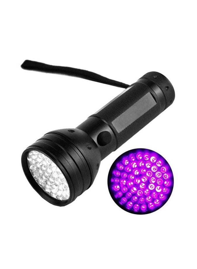 UV 51 LED Blacklight Torch Flashlight 395nm Ultraviolet Black Light