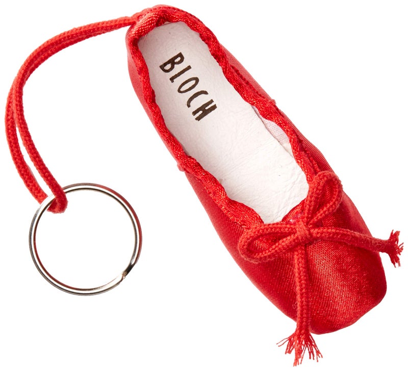 Bloch Unisex-Adult's Standard Mini Pointe Shoe Keyring, red, one - Image 4