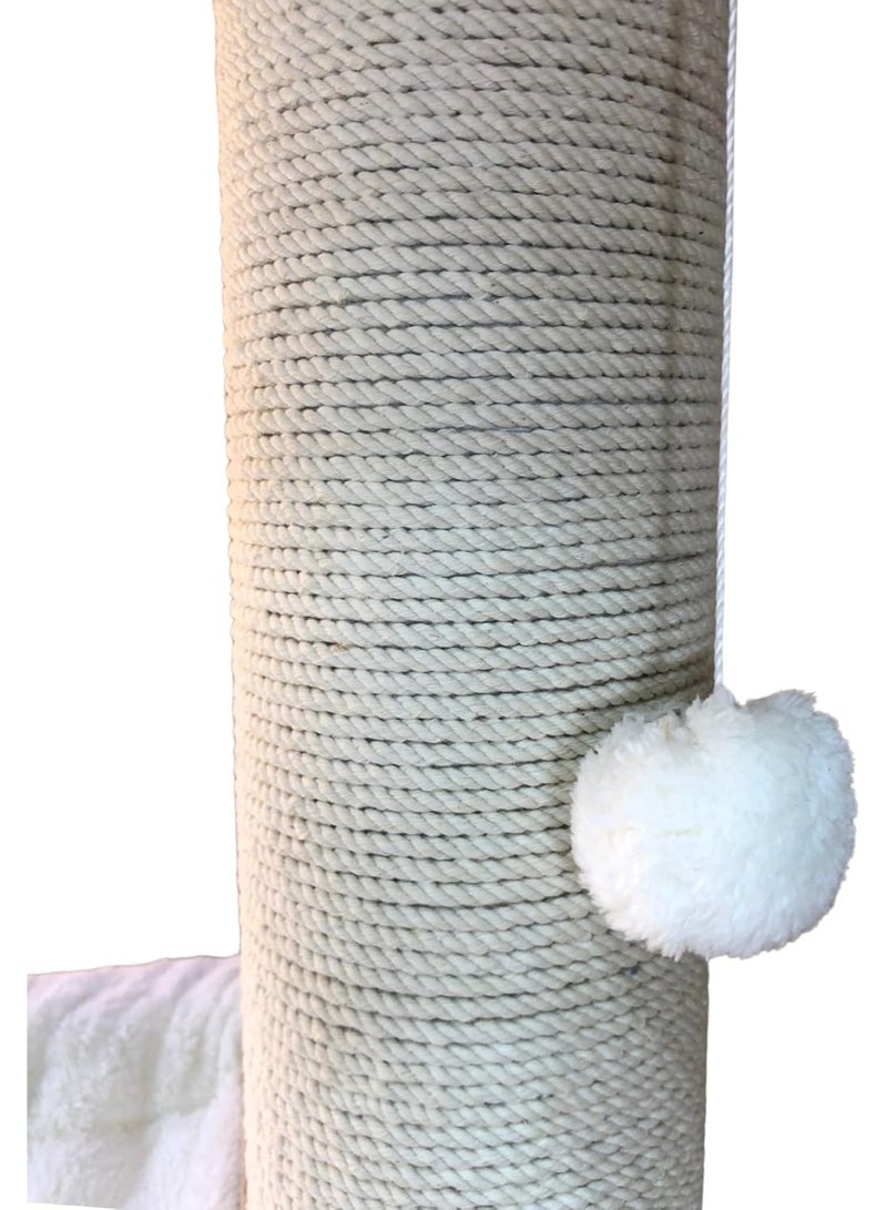 Pets House & Care Modern Plywood Cat Tree Condo Tower – Large Size Multi-Level Cat Furniture for Climbing, Scratching & Resting – Stylish and Durable Indoor Cat Activity Center - Image 3