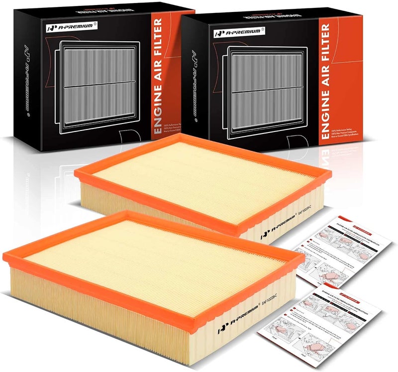 A-Premium مجموعة فلتر هواء المحرك A-Premium لدودج وجيب - Image 1