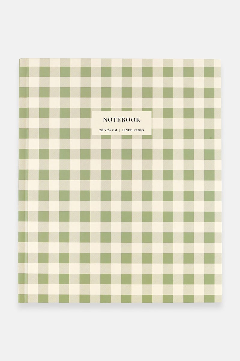 Muy Mucho 120 Sheets Notebook, Olive - Image 1