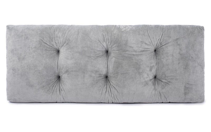 JAMPAYANG Bench Cushion NonSlip Tufted Bench Cushions for Swing Shoe Storage Window Seat 36x14 Grey