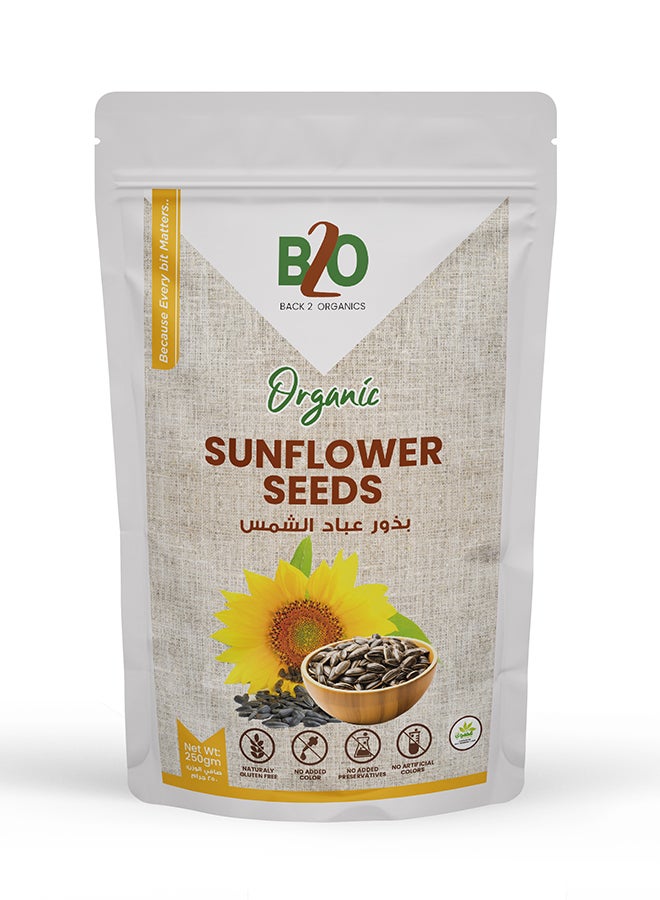 Back 2 Organics Organic Sunflower seeds - Image 1