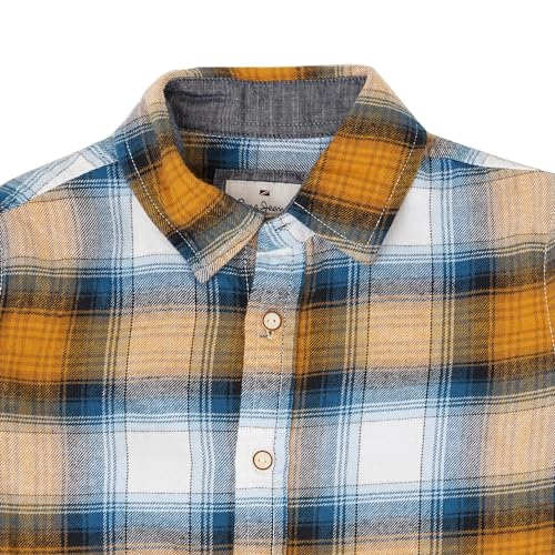 Pepe Jeans Boys Regular Fit Checked Shirts - Image 2