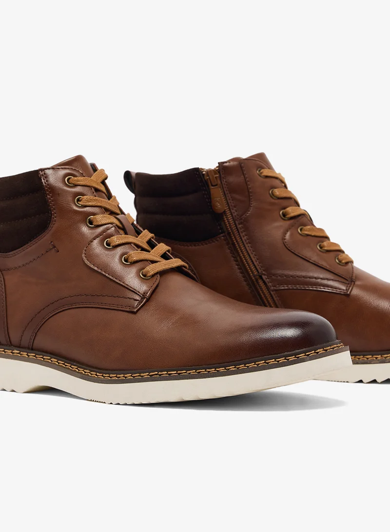 Seventy Five  Casual Welt Detail Boots for Men | Best Price UAE