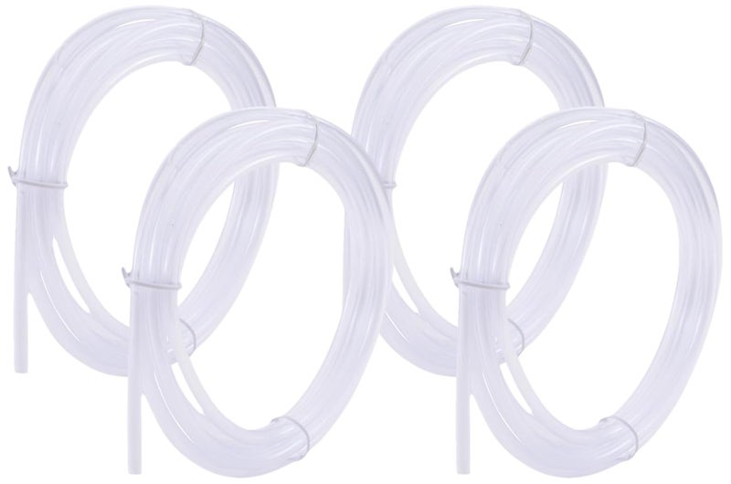 EZFLO 0.17 Inch ID (1/4 Inch OD) PVC Clear Vinyl Tubing, 10 Foot Length, 98615 (Pack of 4) - Image 1