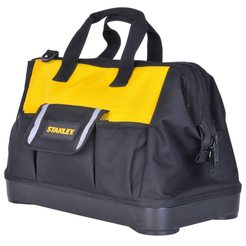 STANLEY STST516126 16 Multipurpose Tools Storage Water Proof Open Mouth Bag for Easy Convenient Storage 1 Year Warranty YELLOW BLACK - Image 3