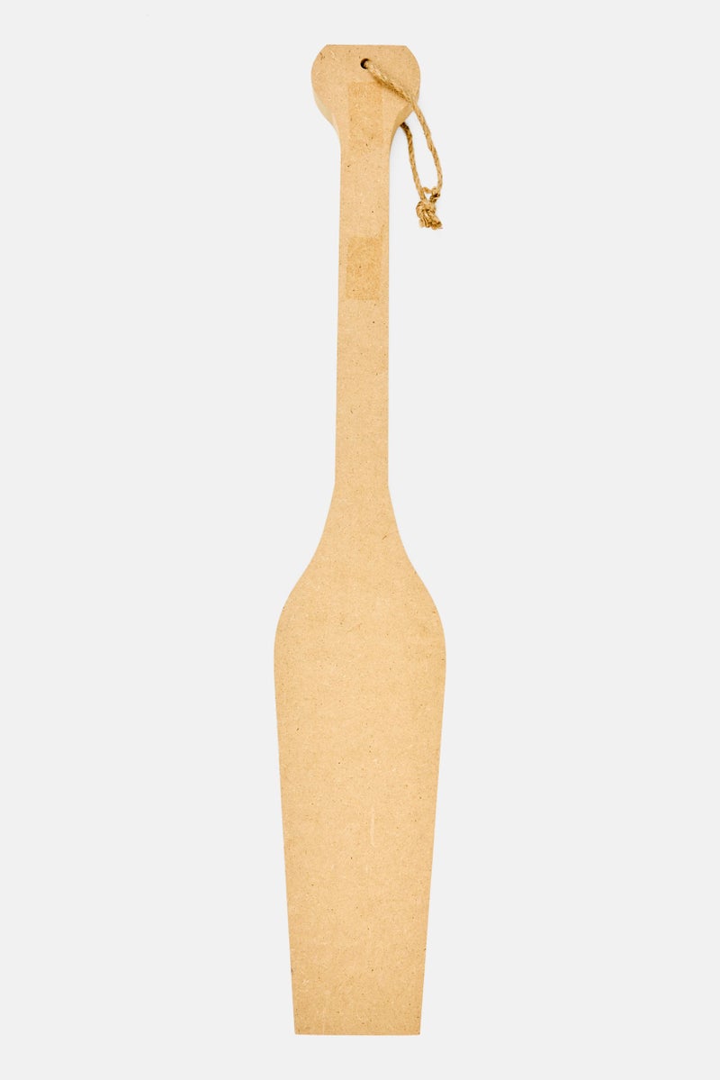 Muy Mucho Wooden Decorative Paddle, White Combo  - Image 2