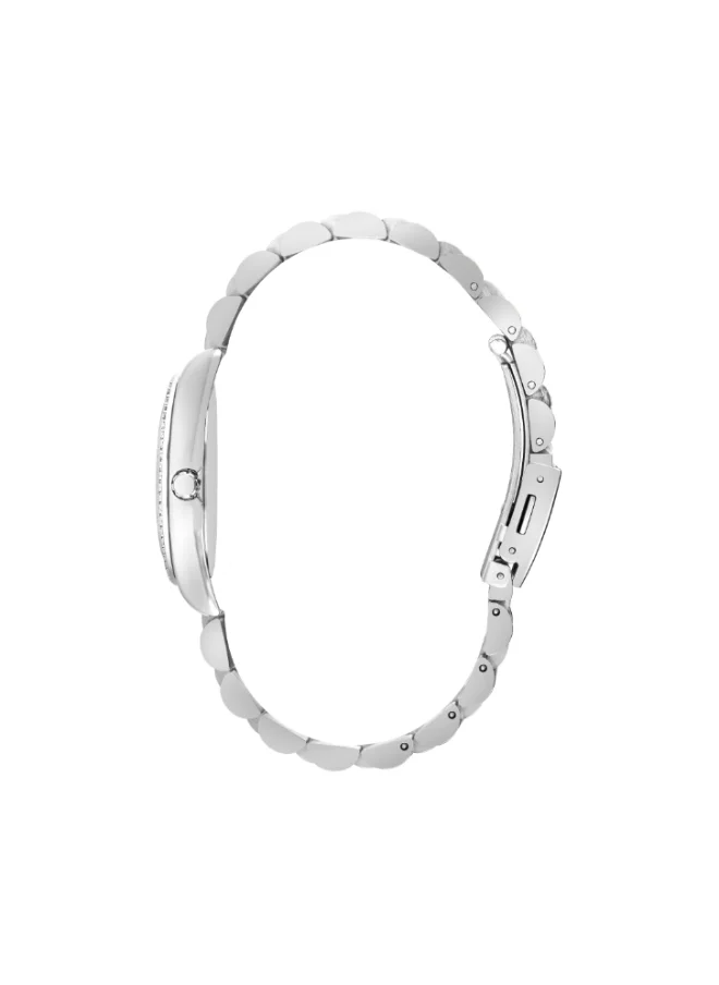 Lee Cooper Women's Analog Display Watch With Silver Metal Strap - LC07478.380