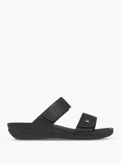 Le Confort Women's Velcro Strap Detail Slip-On Sandals  - Image 3