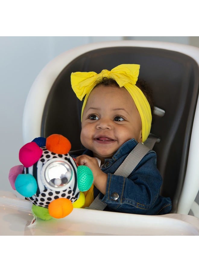 Sassy Developmental Bumpy Ball | High Contrast Colors And Patterns | Easy To Grasp Bumps Help Develop Motor Skills - Image 4