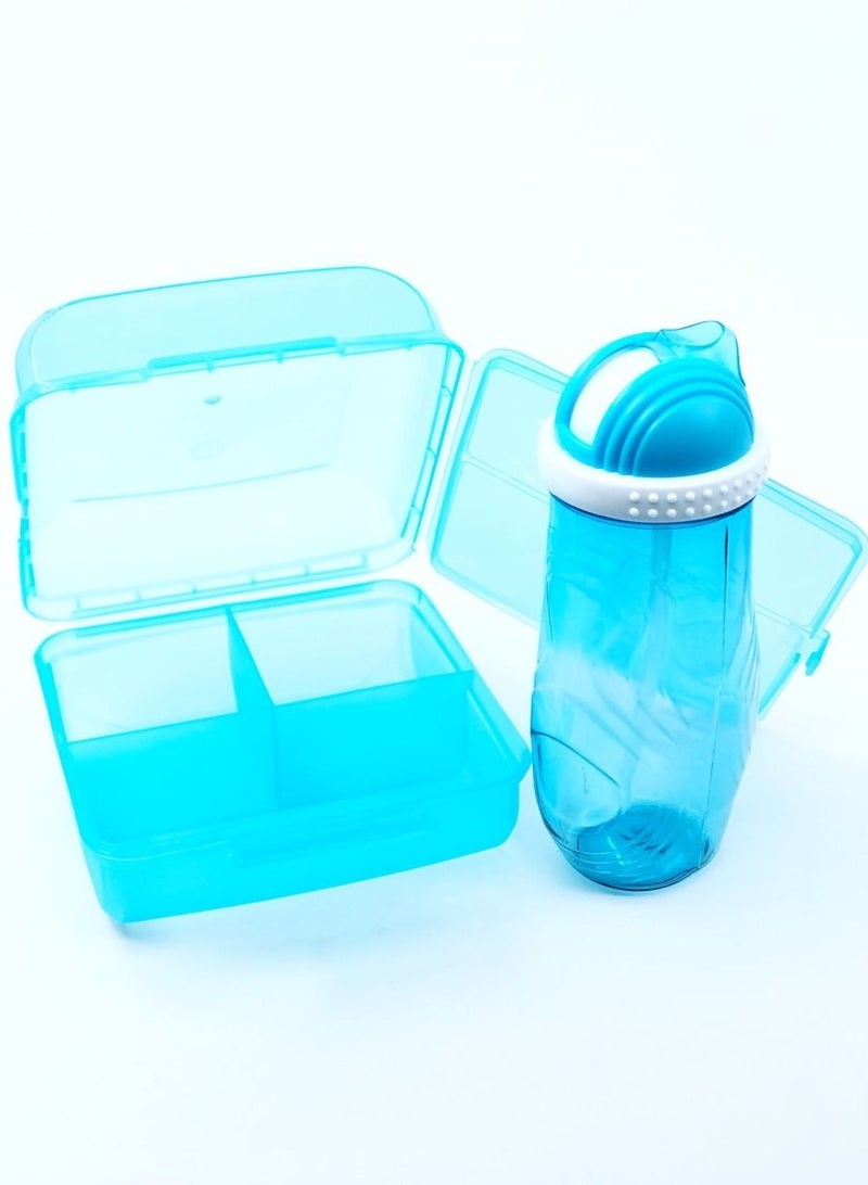 QLUX IDEAS Lunch Box & Water Bottle Set for Boys - Image 2