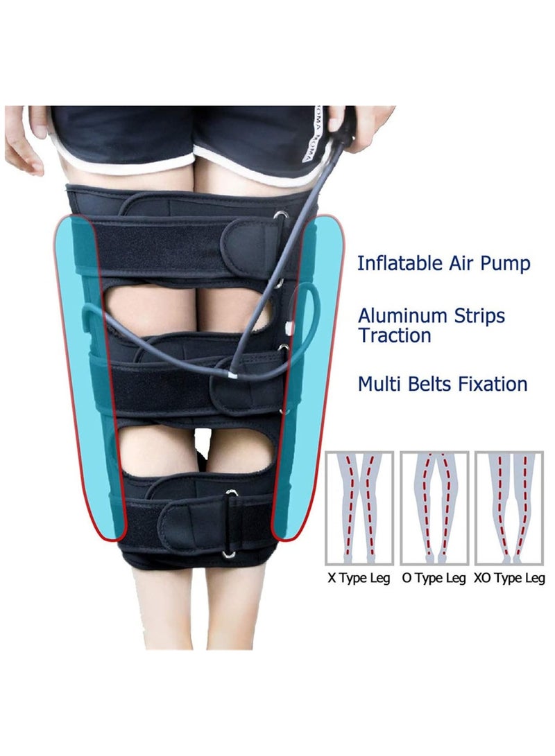 general O/X Leg Type Correction Belt Bow Legs Correction Belt Posture Corrector Belt Knock Knees Valgus Deformity Band Straight Belt for all Adults - Image 2