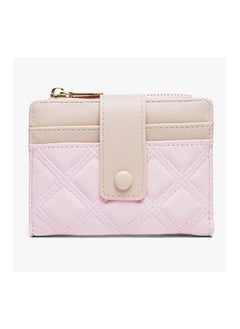 Deabolar Women Wallet  Leather Short Wallet Bifold RFID Blocking Wallet Credit Card Holder Organizer with Zipper Pocket Mini Lady Purse 