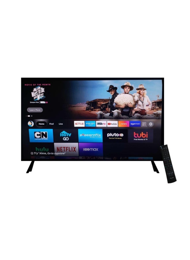 بلوتو شاشة سمارت ليد 43 بوصة – مزودة برسيفر داخلي – موديل 43FLS