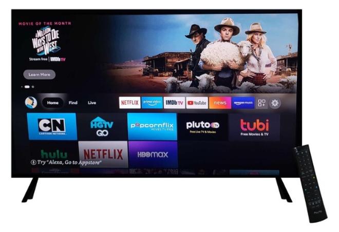 بلوتو شاشة سمارت ليد 43 بوصة – مزودة برسيفر داخلي – موديل 43FLS