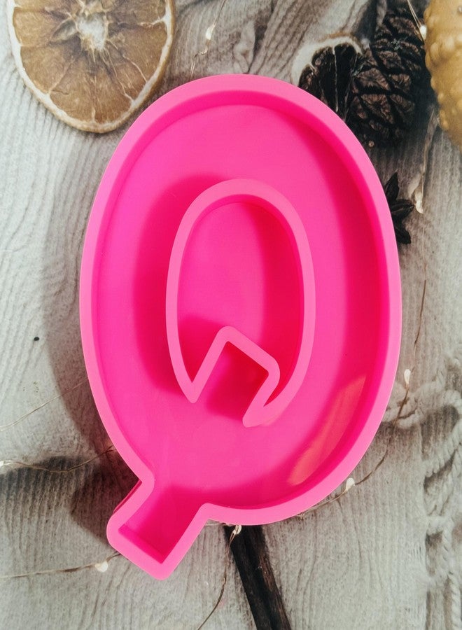 GET INSPIRED Letter Q Silicone Mold 10x9x2 cm by Get Inspired - Image 1