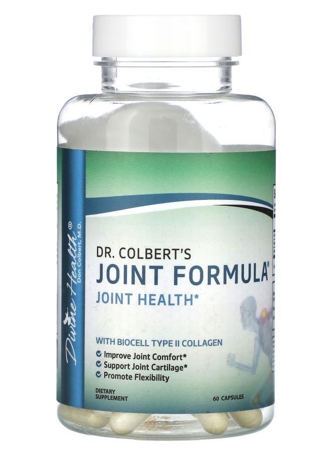 Divine Health Dr. Colbert's Joint Formula 60 Capsules 