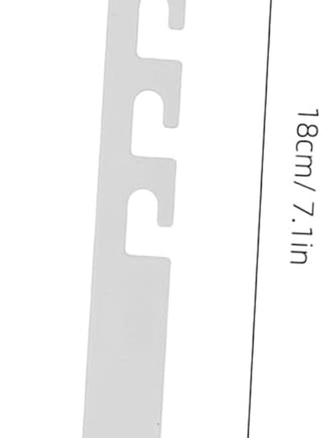 قفل أمان النافذة المنزلق الأبيض، شريط الأمان سهل التركيب لسلامة المنزل - Image 3