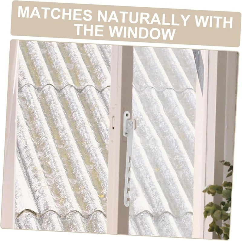 قفل أمان النافذة المنزلق الأبيض، شريط الأمان سهل التركيب لسلامة المنزل - Image 4