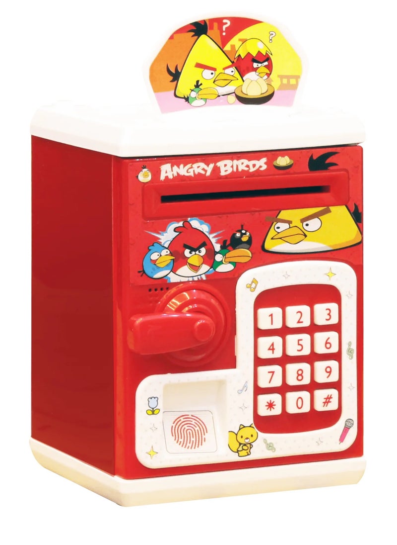 Generic - Angry birds ATM Saving Box with Finger Print and Password Unlock For Kids - Image 1