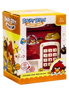 Angry birds ATM Saving Box with Finger Print and Password Unlock For Kids
