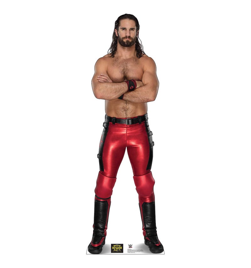 Cardboard People Cardboard People Seth Rollins Life Size Cardboard Cutout Standup  WWE 