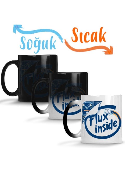 Print Shop Flux Inside Magic Mug Porcelain