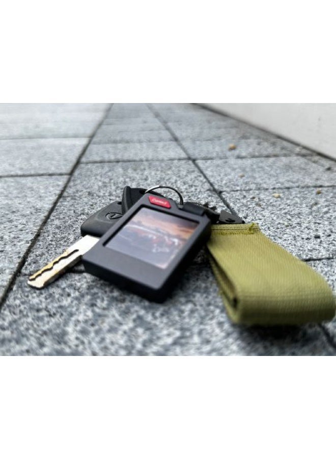 PhotoTag Smart Tracker & Smart Tag Bluetooth Tracker, Item Finder & Key Finder for Keys, Luggage, Wallets & Bags, Apple Find My & Android Find My Compatible, Color E-Ink Display, IP65, 10-Month Battery - Image 4