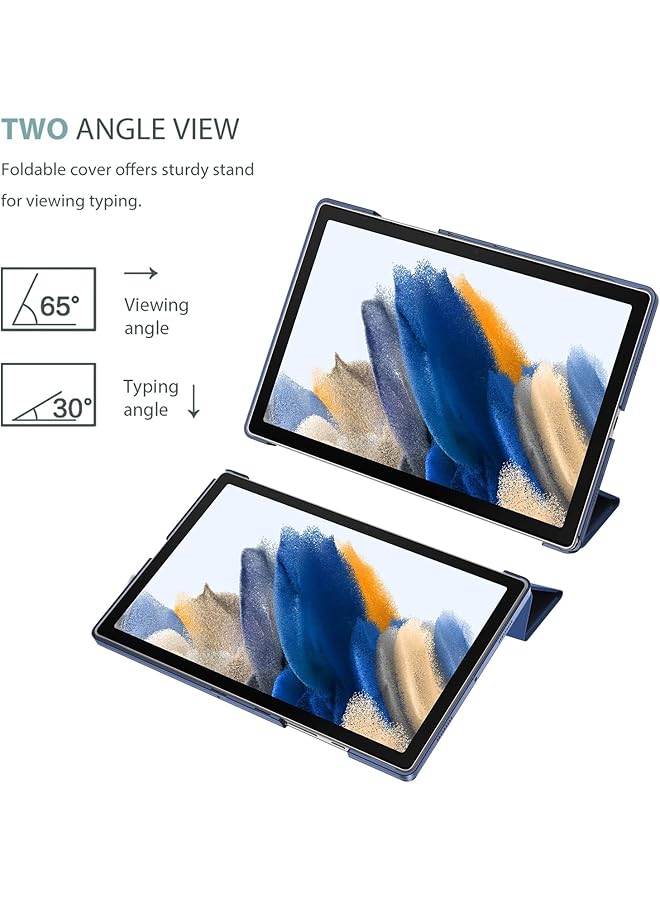 Procases Galaxy Tab A8 10.5 Inch Case With Screen Protector Slim Stand Hard Shell Protective Smart Cover For Tab A8 10.5 Inch Tablet 2022 Release Sm X200 X205 X207 Navy - Image 4