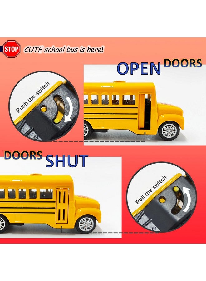 KIDAMI Die-cast Metal Toy Cars Set of 5, Openable Doors, Pull Back Cars Ambulance, Gift Pack for Kids (Official Car Ⅱ) - Image 5