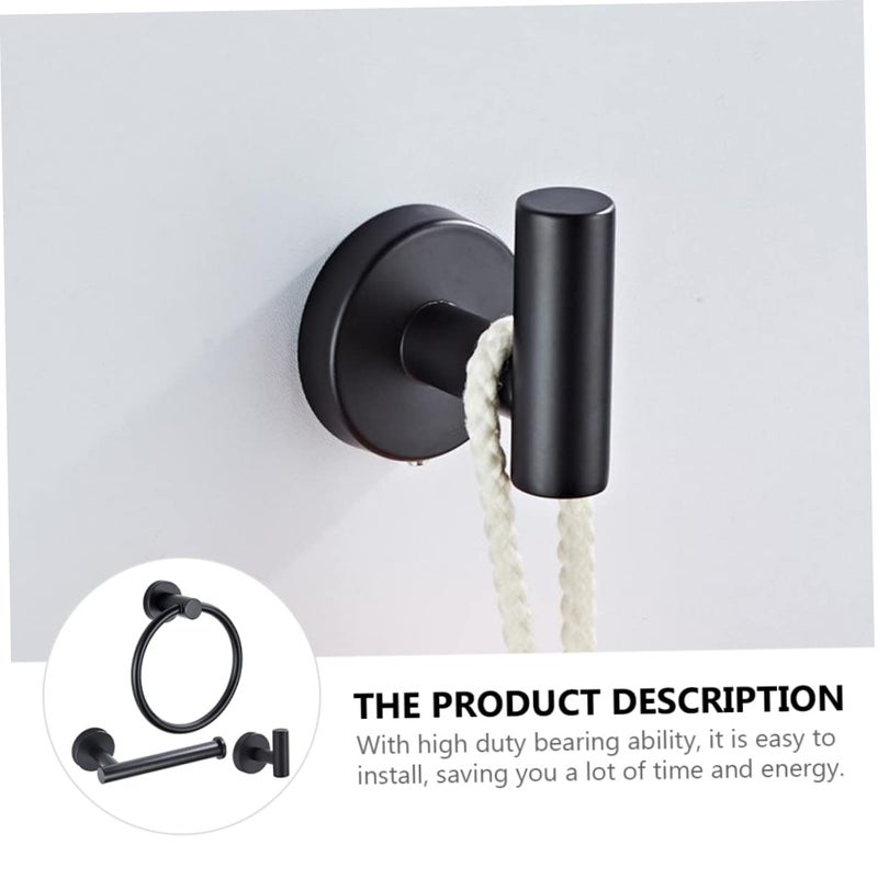 Multi Functional 3 Piece Bathroom Towel Rack Bar For Organized Storage Kitchen Bathroom - Image 4