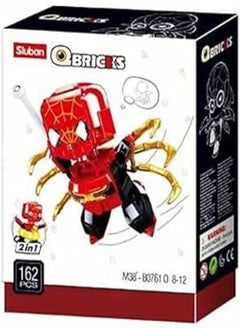 Sluban Sluban Construction Superhero Building Blocks – 162 Pcs 
