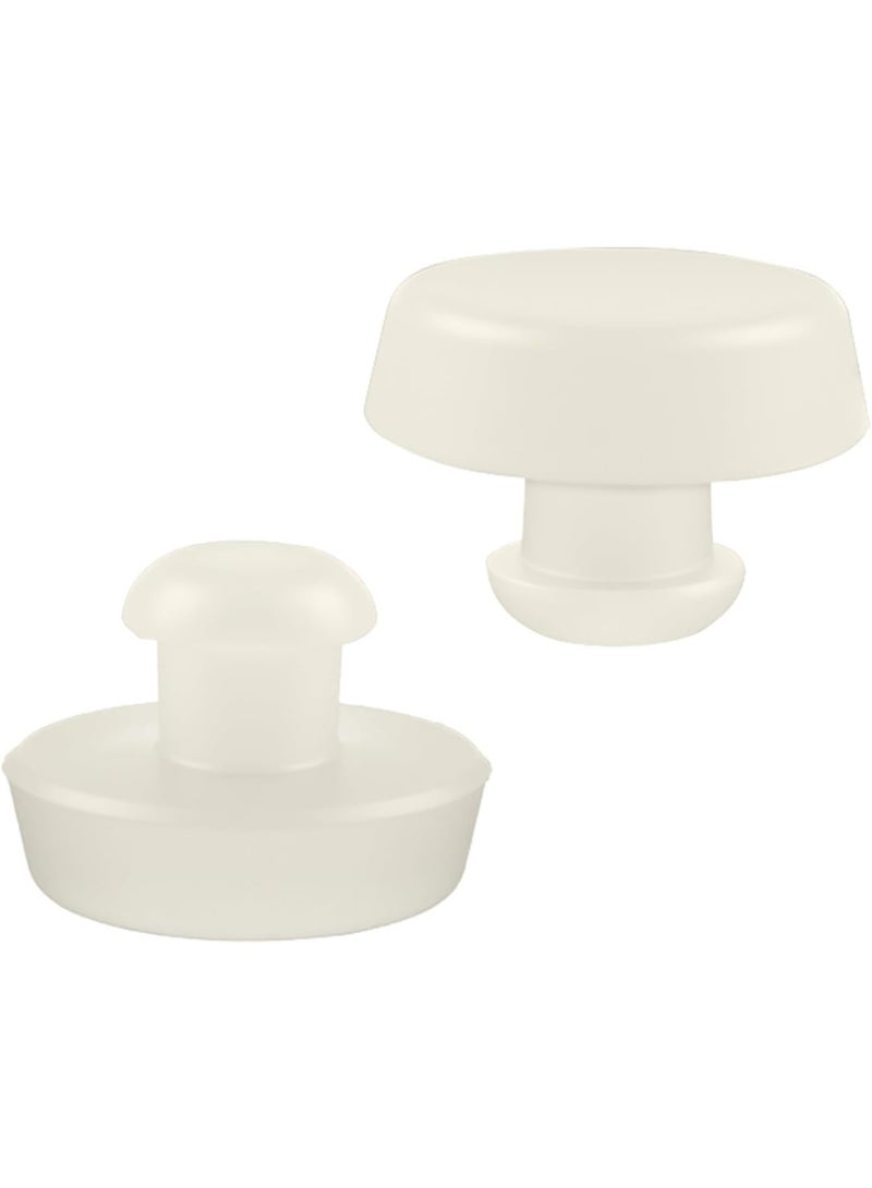2PCS Brake Pedal Stop Pad Replacement OEM 32876-4B000/3287636000,Practical Brake Switch Stopper Compatible with Hyundai/Kia,Professional Brakes Light Switch Stopper - Image 1